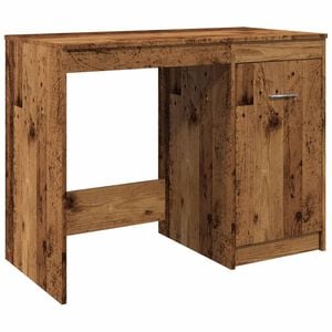 vidaXL Psac&iacute; stůl old wood 100 x 50 x 76 cm kompozitn&iacute; dřevo