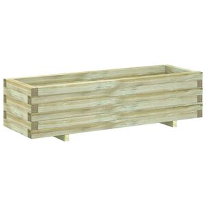 vidaXL Vyv&yacute;&scaron;en&yacute; z&aacute;hon 120 x 40 x 30 cm dřevo obd&eacute;ln&iacute;kov&yacute;