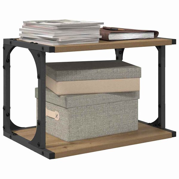 vidaXL Stojan na tisk&aacute;rnu Artisanov&yacute; dub 41 x 28 x 33.5 cm