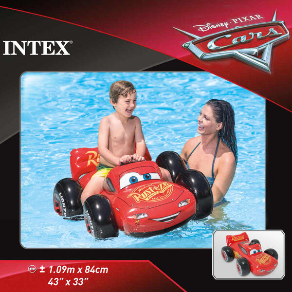 Intex Nafukovac&iacute; plov&aacute;k Auta 84 x 109 x 41 cm