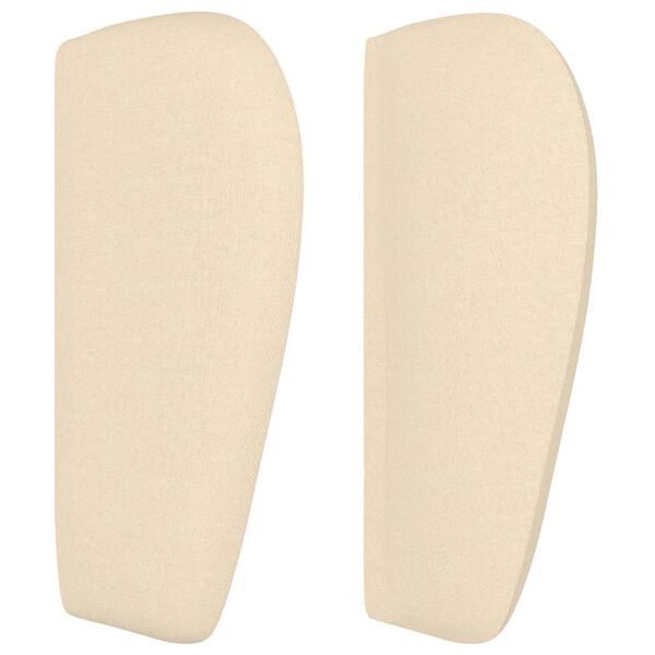 vidaXL Čelo postele typu u&scaron;&aacute;k kr&eacute;mov&eacute; 83x23x78/88 cm textil