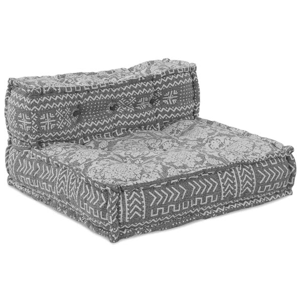 vidaXL Modulární pohovka Světle šedá 70 x 70 x 56 cm textil