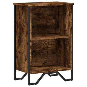 vidaXL Knihovna kouřov&yacute; dub 50 x 31 x 74,5 cm kompozitn&iacute; dřevo