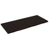 vidaXL Koupelnov&aacute; deska tmavě hněd&aacute; 140x60x(2-4) cm o&scaron;etřen&yacute; masiv