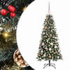 vidaXL Uměl&yacute; v&aacute;nočn&iacute; stromeček Zelen&aacute; 120 cm PVC, plast a ocel