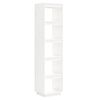 vidaXL Knihovna / dělicí stěna bílá 40 x 35 x 167 cm masivní borovice