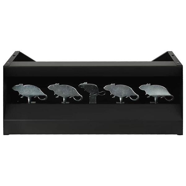 vidaXL Magnetická střelnice lapač diabolek 4 + 1 terčíky ve tvaru myší