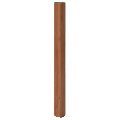 vidaXL Koberec obdélníkový hnědý 70 x 500 cm bambus