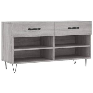 vidaXL Botn&iacute;k &scaron;ed&yacute; sonoma 102 x 35 x 55 cm kompozitn&iacute; dřevo