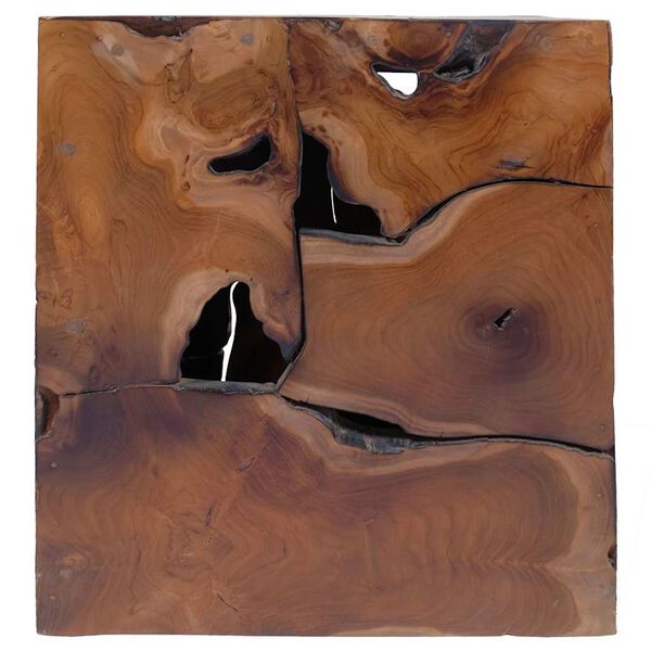 vidaXL Stolička masivní teak