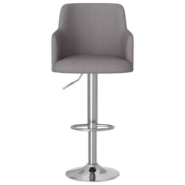 vidaXL Barov&eacute; židle 2 ks tmavě &scaron;ed&eacute; textil