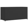 vidaXL Zahradn&iacute; &uacute;ložn&yacute; box čern&yacute; 120 x 50 x 60 cm polyratan