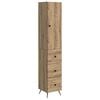 vidaXL Sada skř&iacute;něk 2 pcs Dub artisan 34,5 x 34,5 x 90 cm