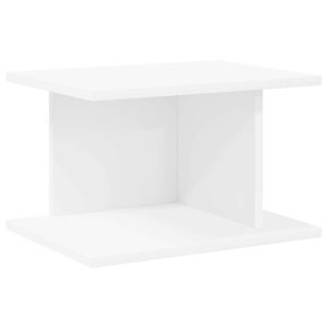 vidaXL Nočn&iacute; stolek B&iacute;l&aacute; 40 x 30 x 25 cm Kompozitn&iacute; dřevo