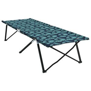 vidaXL Skl&aacute;dac&iacute; kempingov&aacute; postel Les 206 x 76 x 74 cm Oxford a Ocel