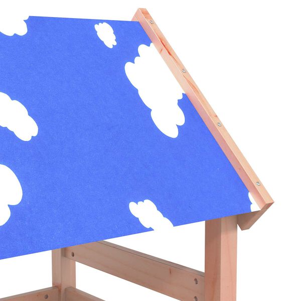 vidaXL Hern&iacute; věž Hněd&aacute; 110,5 x 52,5 x 215cm Pevn&eacute; douglasov&eacute; dřevo