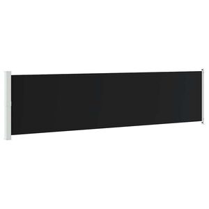 vidaXL Zatahovac&iacute; bočn&iacute; mark&yacute;za / z&aacute;stěna 600 x 160 cm čern&aacute;