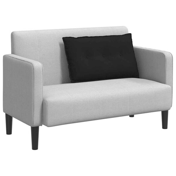 vidaXL Pol&scaron;t&aacute;ř na z&aacute;da Čern&aacute; 80 x 50 cm Mikrovl&aacute;kno