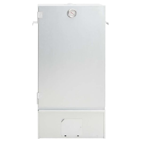 vidaXL Grilovac&iacute; trouba/ud&iacute;rna a &scaron;těpky 44,5x29x83 cm pozinkovan&aacute; ocel