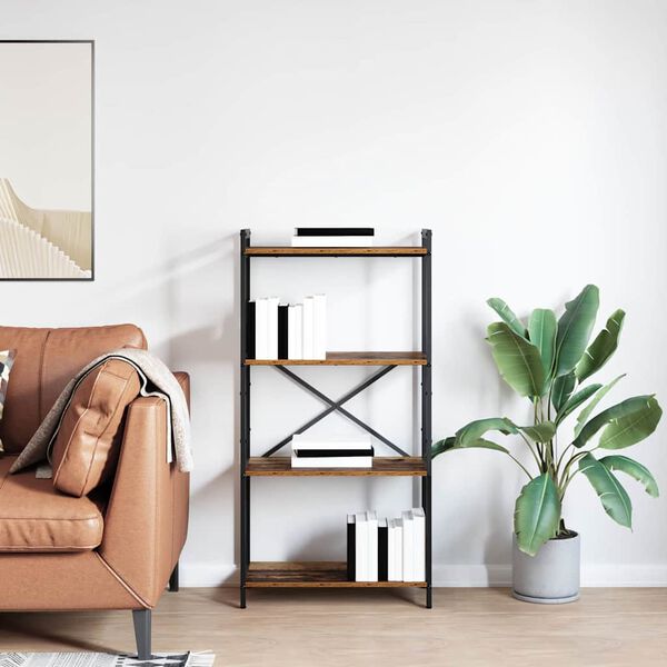 vidaXL Knihovna Star&eacute; dřevo 40 x 30 x 85 cm kompozitn&iacute; dřevo