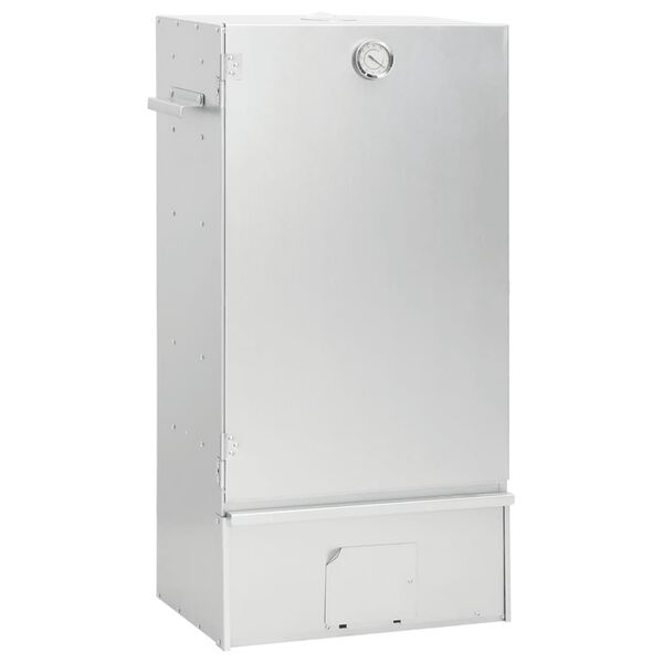 vidaXL Grilovac&iacute; trouba / ud&iacute;rna s gener&aacute;torem kouře pozinkovan&aacute; ocel