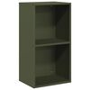 vidaXL Stojan na palivov&eacute; dřevo Olive Green Ocel v&aacute;lcovan&aacute; za studena