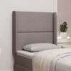 vidaXL U&scaron;i čela postele Taupe 80 x 16 x 4 cm textil