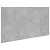 vidaXL Čelo postele betonově &scaron;ed&eacute; 160 x 1,5 x 80 cm kompozitn&iacute; dřevo