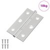 vidaXL Z&aacute;věs Jednobarevn&yacute; 899 ks Stř&iacute;brn&aacute; 58 x 35 x 1 mm Ocel