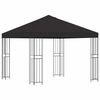 vidaXL Alt&aacute;n 3 x 3 m Antracitov&aacute; Polyester a ocel 190 gsm