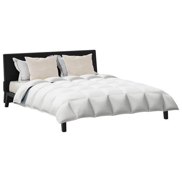 vidaXL Sada přikrývek s polštářem 3 pcs Bílá Peří