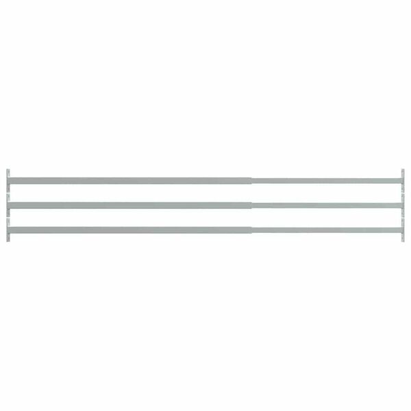 vidaXL Nastaviteln&aacute; bezpečnostn&iacute; z&aacute;brana na okno 3 ks 710&ndash;1 200 mm