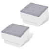 vidaXL Zemn&iacute; sv&iacute;tidla LED 2 ks 100 x 200 x 68 mm