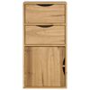 vidaXL Boční skříňka se zásuvkami "ODDA" 40x24x79 cm Borovicový masiv