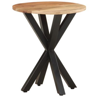 vidaXL Odkládací stolek 48 x 48 x 56 cm masivní akáciové dřevo