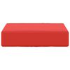 vidaXL Venkovn&iacute; sedac&iacute; pol&scaron;t&aacute;ř Červen&aacute; 40 x 40 x 8 cm 100% polyester