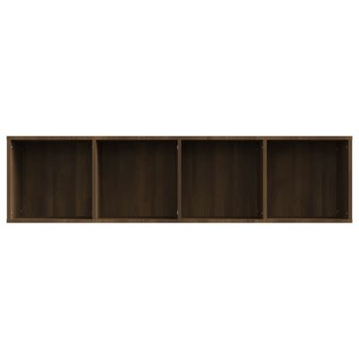 vidaXL Knihovna / TV skříňka hnědý dub 143x30x36 cm kompozitní dřevo