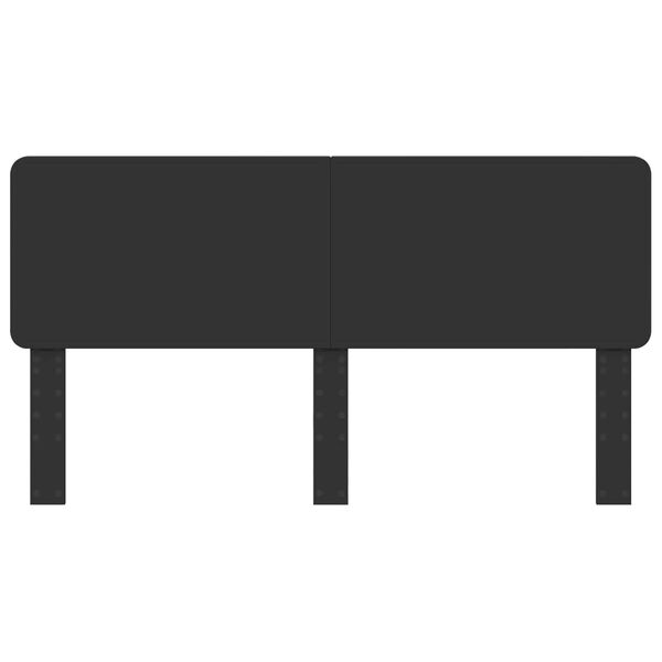 vidaXL Čelo postele Čern&yacute; dub 200 cm Kompozitn&iacute; dřevo