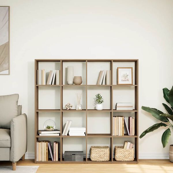 vidaXL Knihovna dub artisan 102 x 29 x 143 cm kompozitn&iacute; dřevo