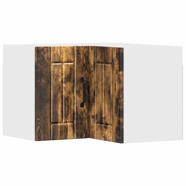 vidaXL Kuchyňsk&aacute; skř&iacute;ň Kouřov&yacute; dub 57 x 57 x 40 cm kompozitn&iacute; dřevo