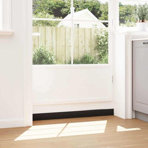 vidaXL &Scaron;roubovac&iacute; těsněn&iacute; dveřn&iacute;ho kart&aacute;če 12 pcs Stř&iacute;brn&aacute; 100 cm