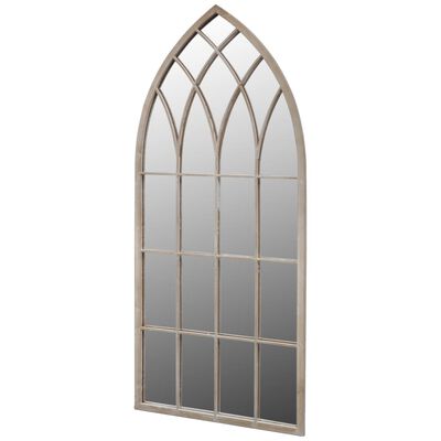 vidaXL Zahradní zrcadlo gotický oblouk 50 x 115 cm interiér i exteriér