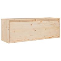 vidaXL Nástěnná skříňka 100 x 30 x 35 cm masivní borové dřevo