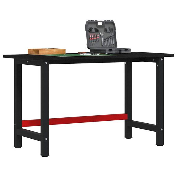 vidaXL Pracovn&iacute; stůl tmavě hněd&yacute; 140 x 60 x 81,5 cm masivn&iacute; dub