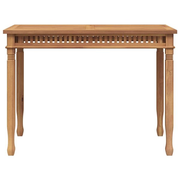 vidaXL Zahradn&iacute; j&iacute;deln&iacute; stůl 120 x 65 x 80 cm masivn&iacute; teakov&eacute; dřevo