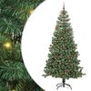 vidaXL V&aacute;nočn&iacute; stromeček Zelen&aacute; 240 cm PVC