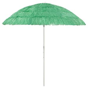 vidaXL Pl&aacute;žov&yacute; slunečn&iacute;k Hawaii zelen&yacute; 240 cm