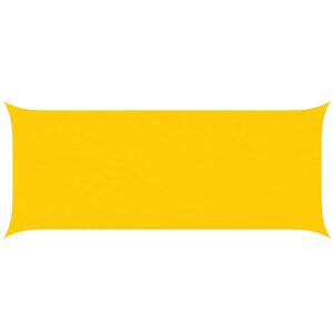 vidaXL Slunečn&iacute; plachta Žlut&aacute; 6 x 2,5 m 100% polyester Oxford