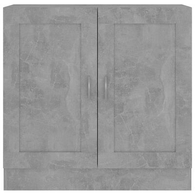 vidaXL Knihovna betonově šedá 82,5 x 30,5 x 80 cm dřevotříska