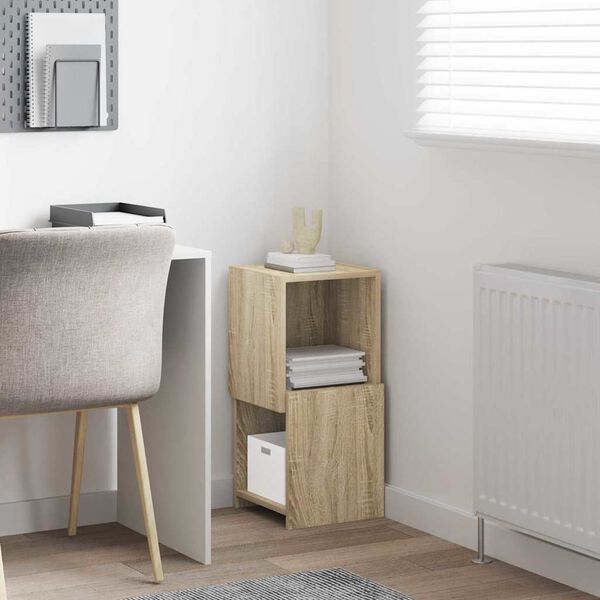 vidaXL Rohov&aacute; skř&iacute;ňka Sonoma dub 30,5x30x65cm kompozitn&iacute; dřevo